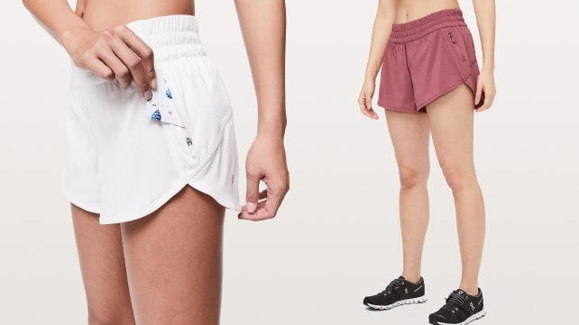 popular lululemon shorts